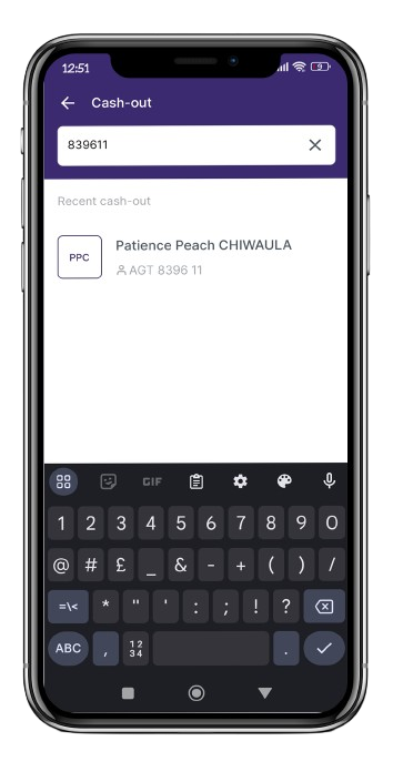 Select bank: Under the Online Banks category,
select a linked bank.