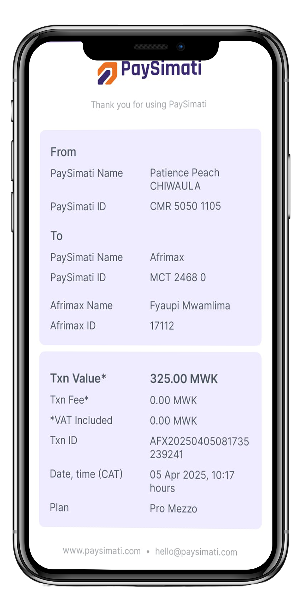 Success: We’ll send you a confirmation message
  via text.