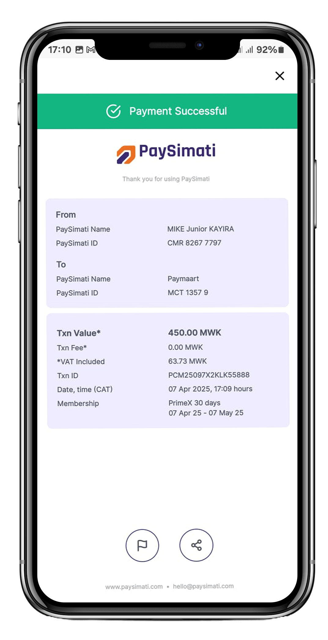 Success: We’ll send you a confirmation message
  via text.